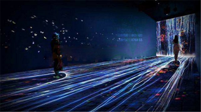 地面互動(dòng)投影在展館、KTV等娛樂生活場(chǎng)所的應(yīng)用